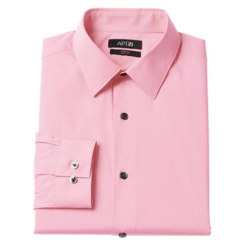 Men's Apt. 9® SlimFit Stretch SpreadCollar Dress Shirt