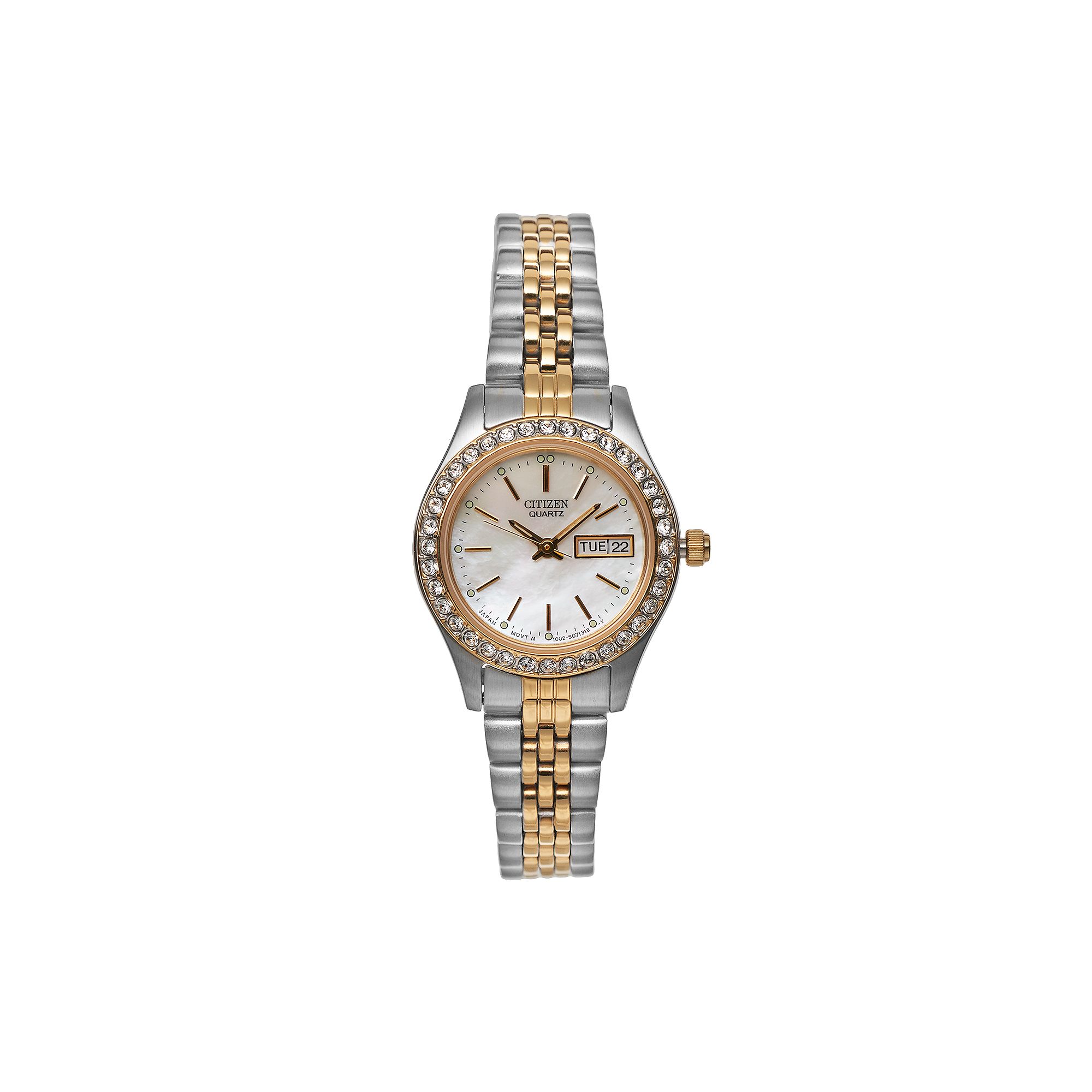 Citizen Womens Stainless Steel Watch, Two Tone