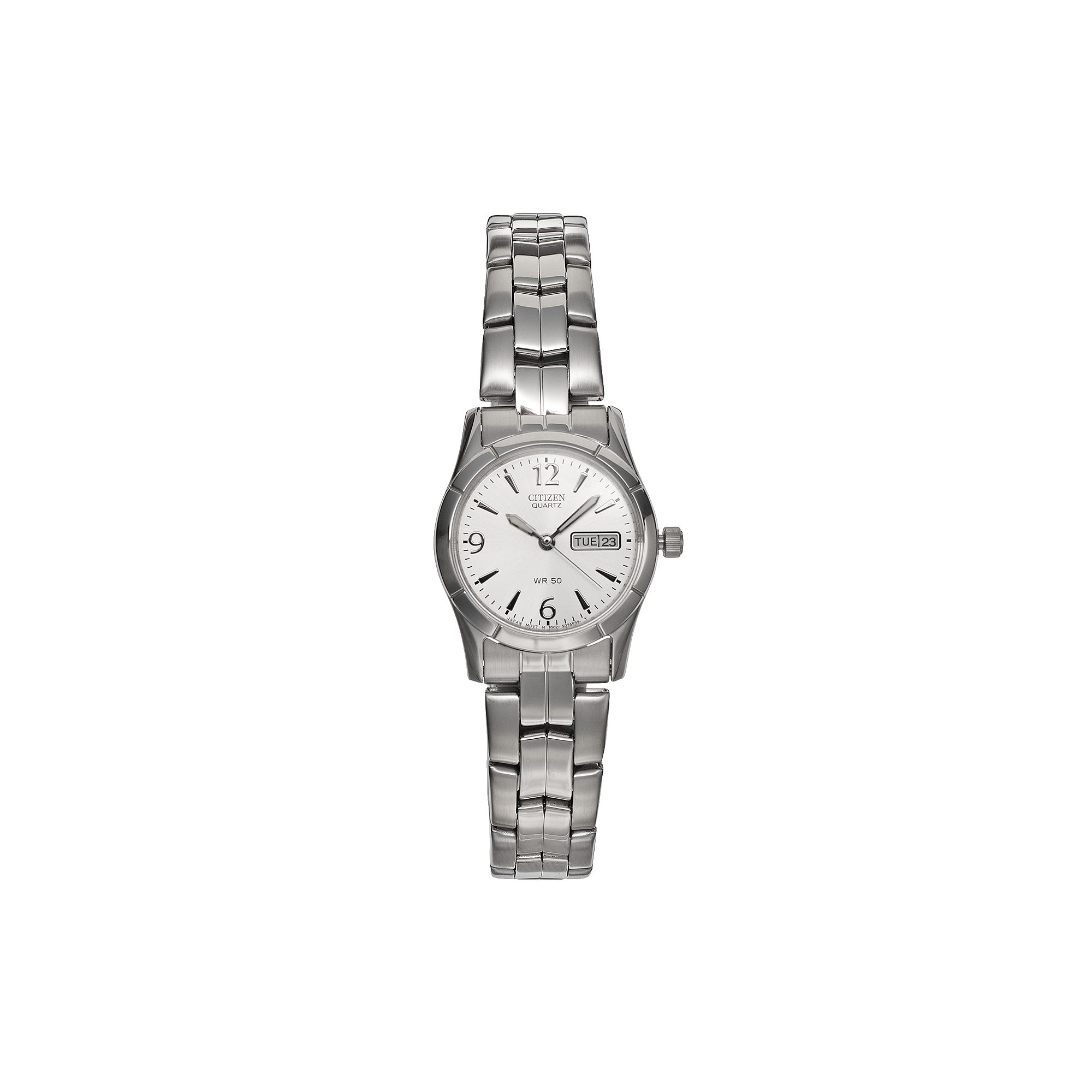 Citizen Womens Stainless Steel Watch - EQ0540-57A, Silver Tone