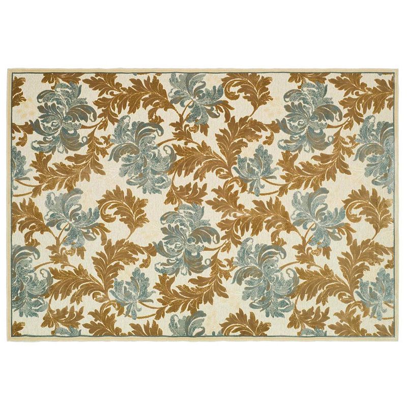 Safavieh Paradise Bi-Floral Rug, Natural, 4X5.5 Ft