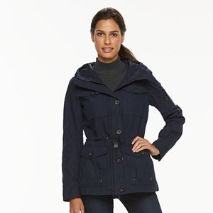 Women's Levi's Hooded Anorak Military Jacket