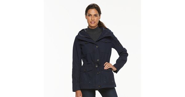 Women's Levi's Hooded Anorak Military Jacket