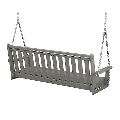 POLYWOOD Vineyard 60-Inch Porch Swing