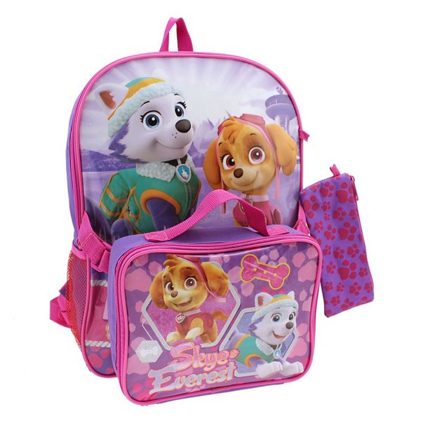 Paw Patrol Kids' Toiletry Bag, Pencil Case with 3 Compartments 