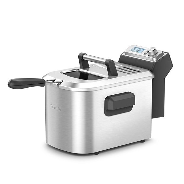 4Qt. Dual Basket Deep Fryer with Lid