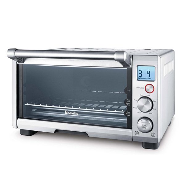 Breville Compact Smart Oven Toaster, Breville Countertop Convection Oven Silver Model Bov845bss