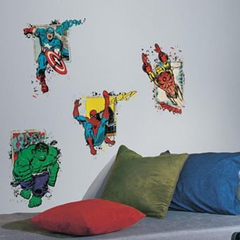 Marvel Superhero Burst Peel & Stick Giant Wall Decals