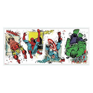 Marvel Superhero Burst Peel and Stick Giant Wall Decals