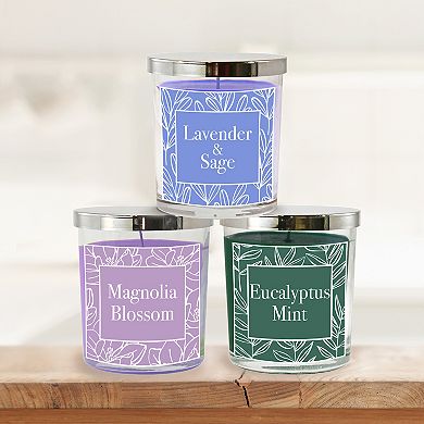 Botanical Collection Scented Candles (Set of 3)