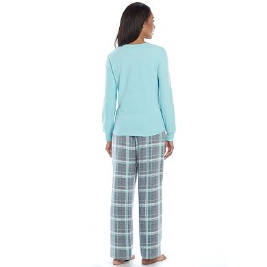 Women's Croft & Barrow® Pajamas: Microfleece Pajama Pants