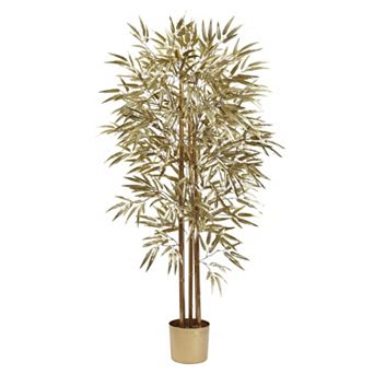 nearly natural Golden Bamboo Tree