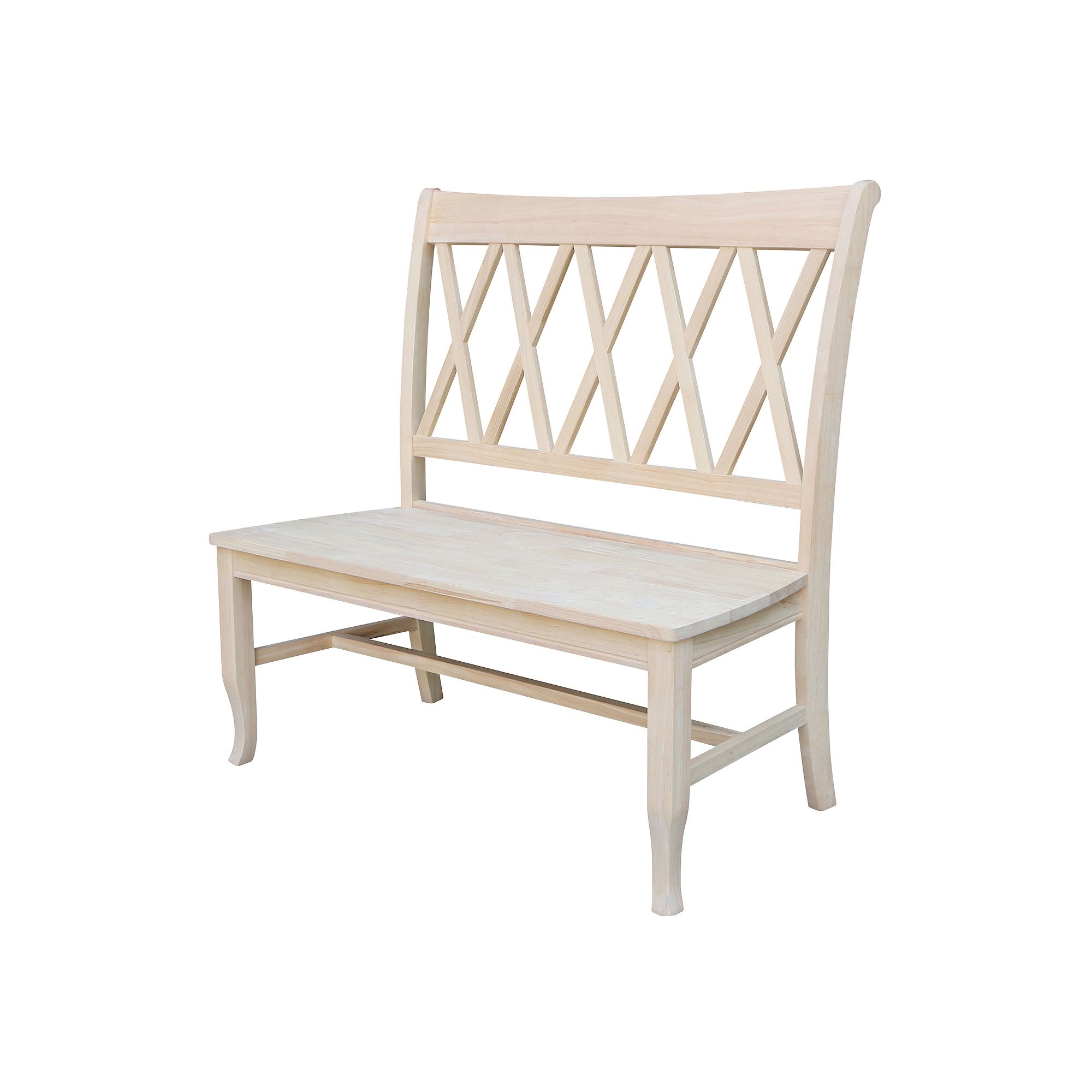 Double X-Back Bench, Clrs