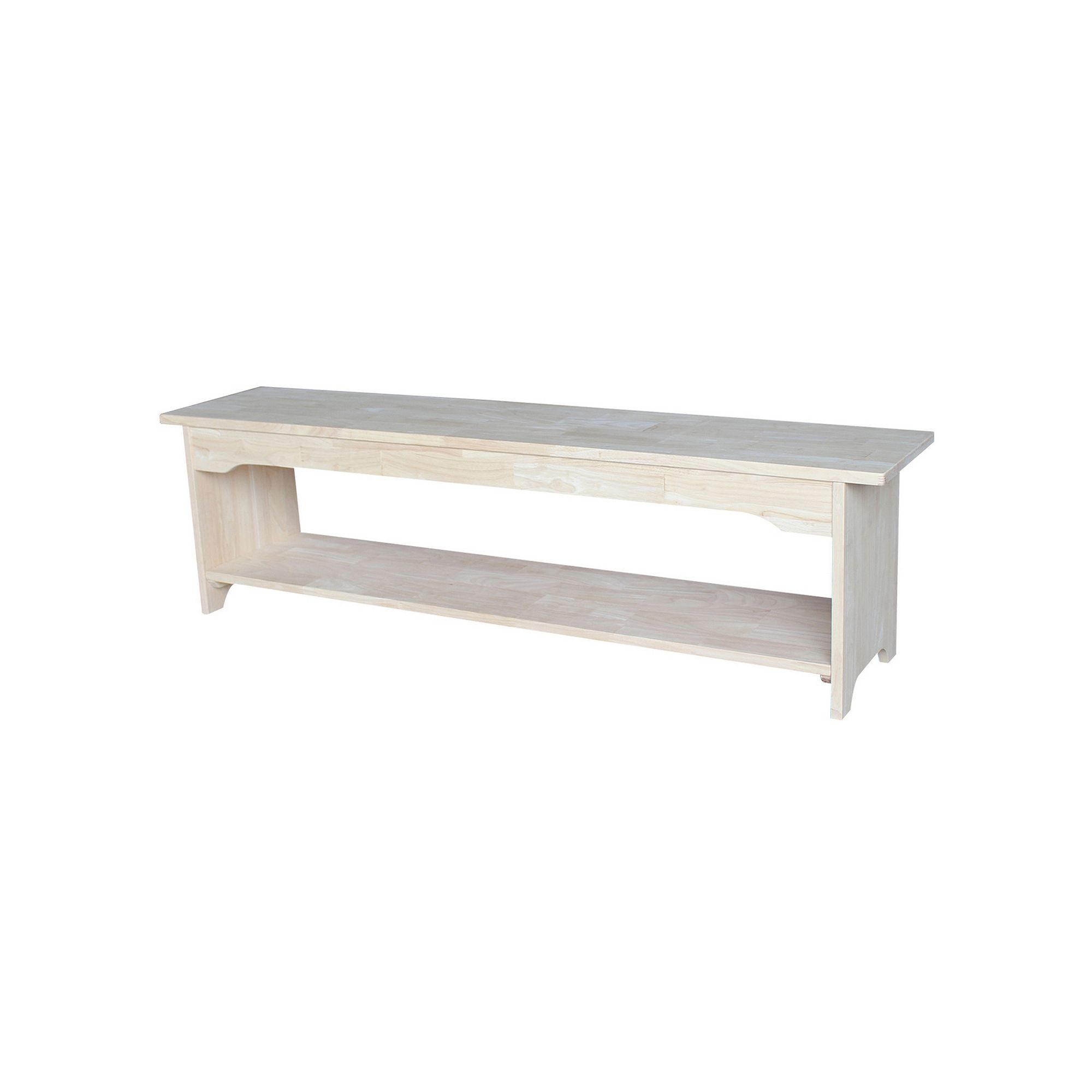 Brookstone Bench, White