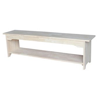 International Concepts Brookstone Bench