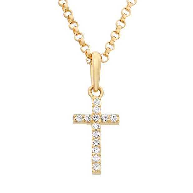 Kohls deals gold crosses