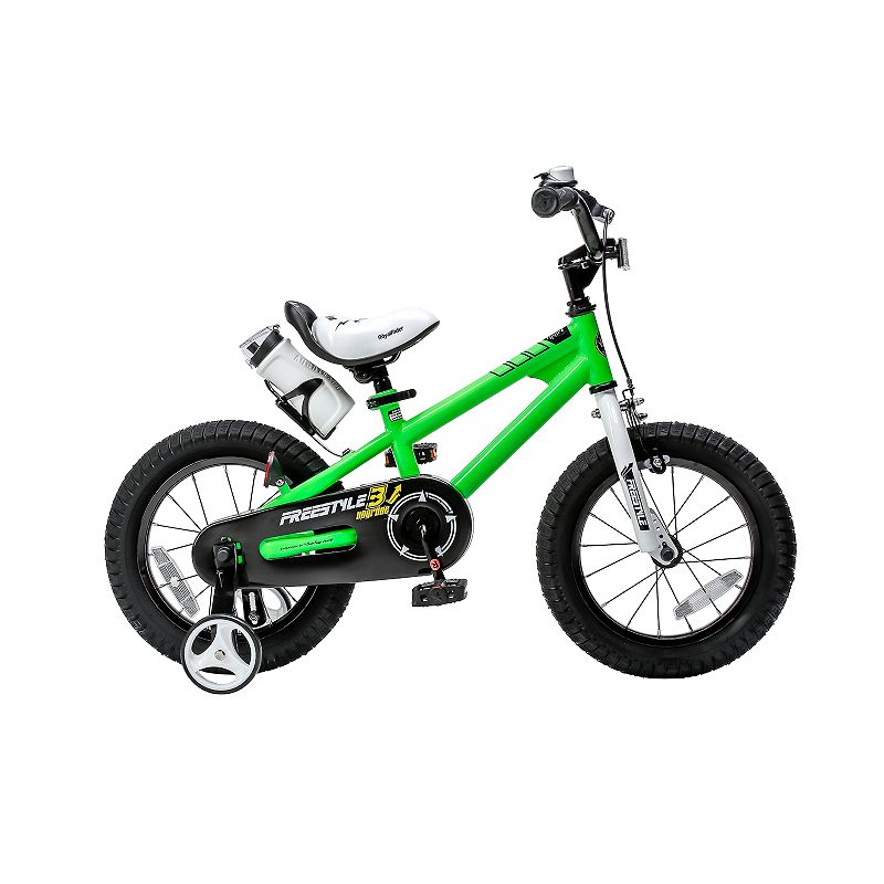 RoyalBaby Freestyle 16" Kids' Bike - Green