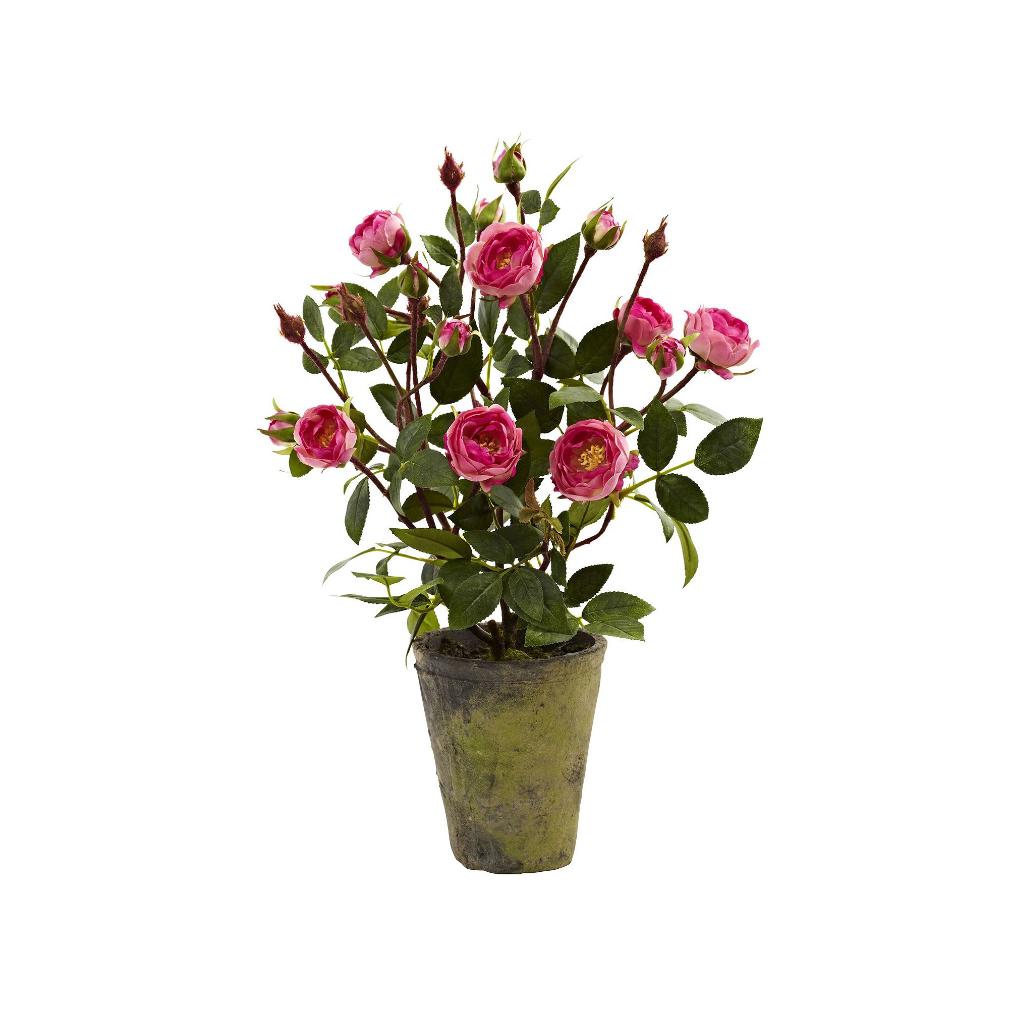 nearly natural French Rose Garden Arrangement, White