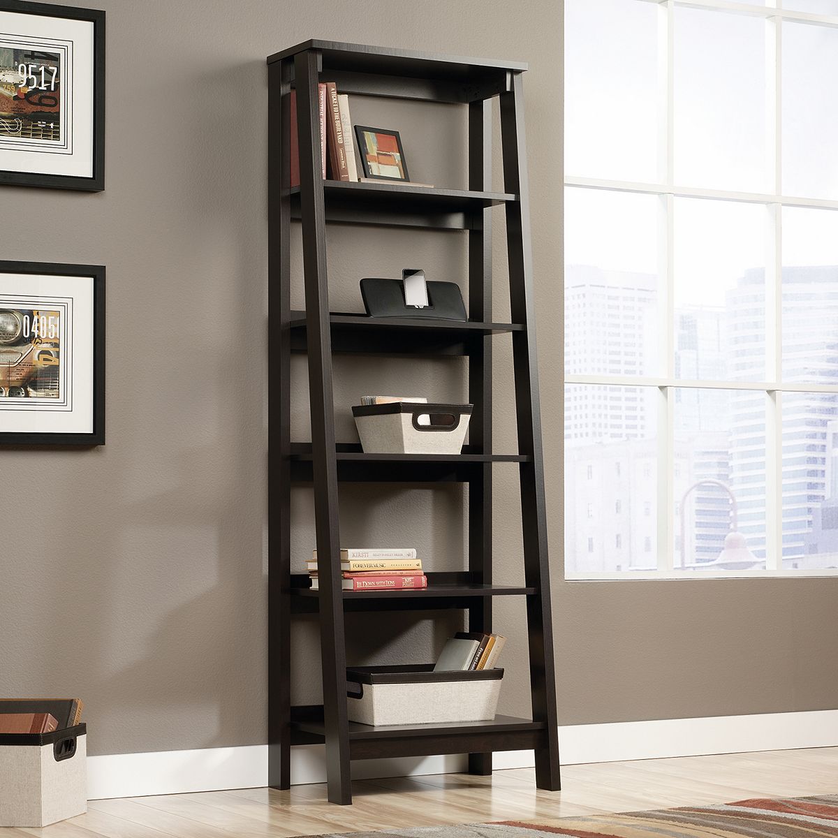 Sauder 5 store shelf bookcase