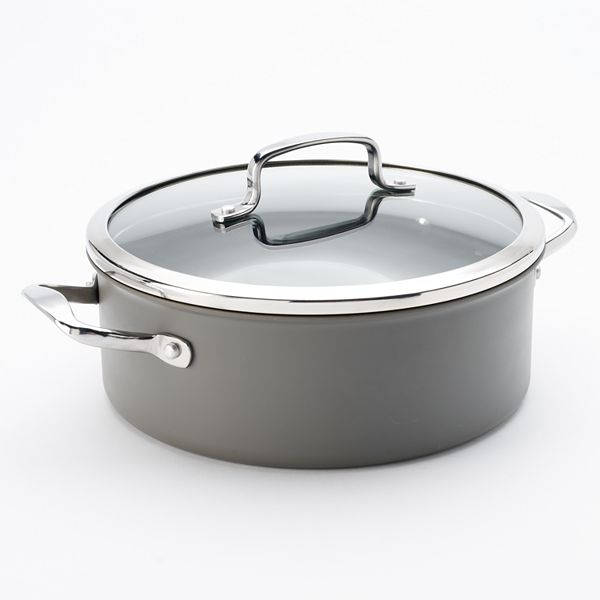 Chef's Classic™ Nonstick Hard Anodized 5 Quart Chili Pot with Cover