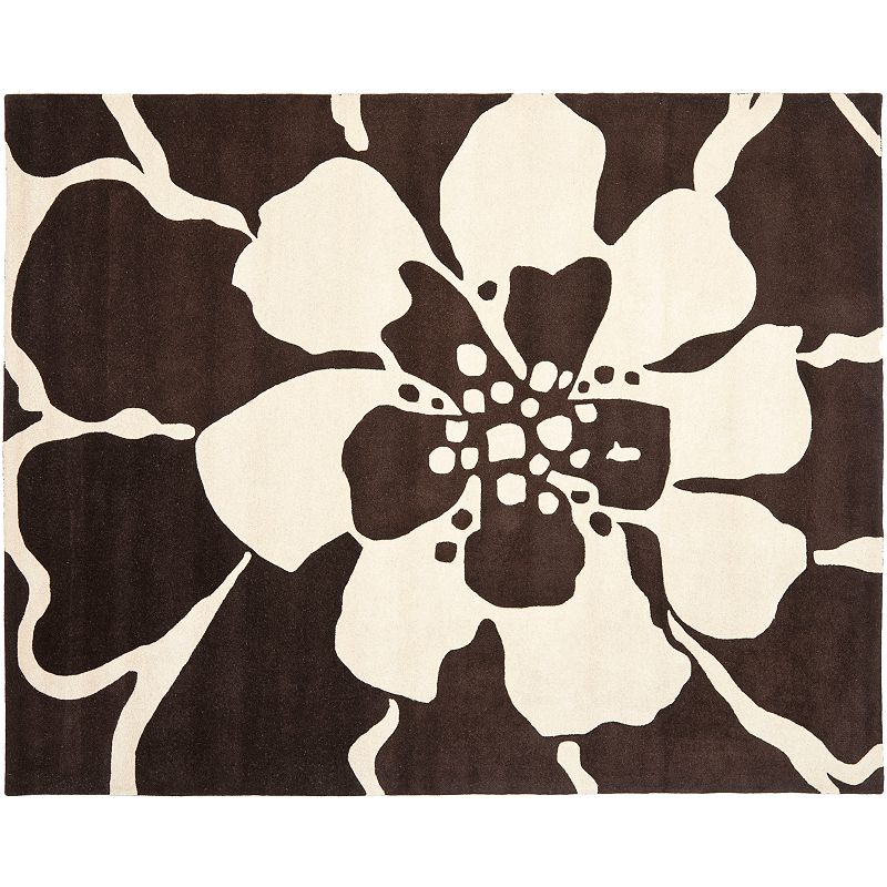 Safavieh Soho Close-Up Floral Rug, Brown, 7.5X9.5 Ft