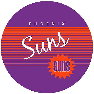 Phoenix Suns Hardwood Classics Padded Swivel Bar Stool
