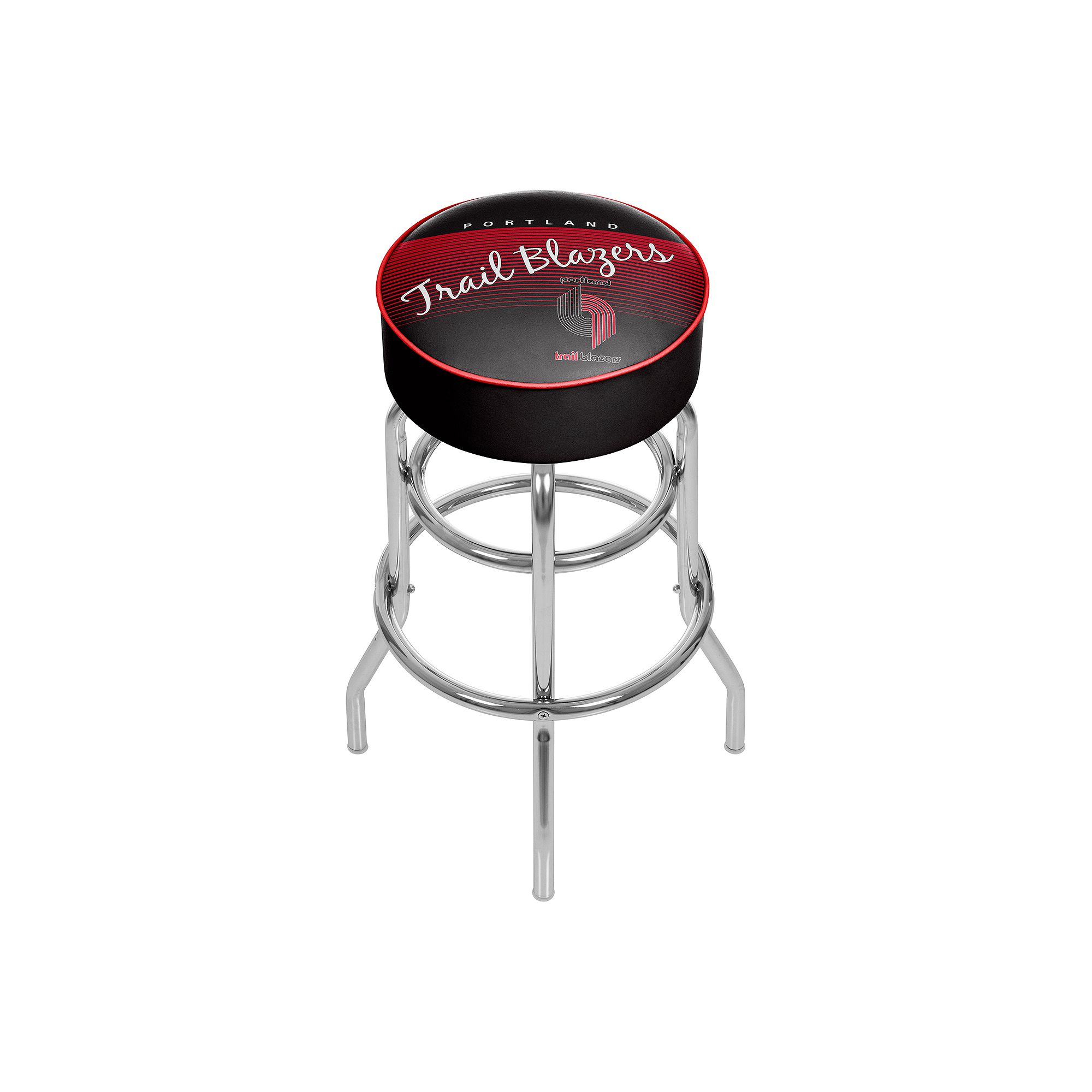 Portland Trail Blazers Hardwood Classics Padded Swivel Bar Stool, Team