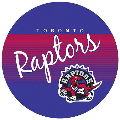 Toronto Raptors Hardwood Classics Padded Swivel Bar Stool