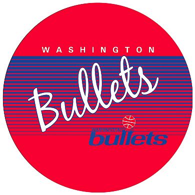 Washington Bullets Hardwood Classics Padded Swivel Bar Stool