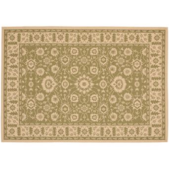 Safavieh Courtyard Oversized Floral Indoor Outdoor Rug