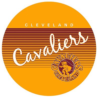Cleveland Cavaliers Hardwood Classics Padded Swivel Bar Stool with Back