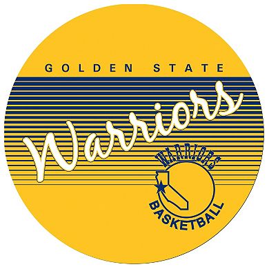 Golden State Warriors Hardwood Classics Padded Swivel Bar Stool with Back