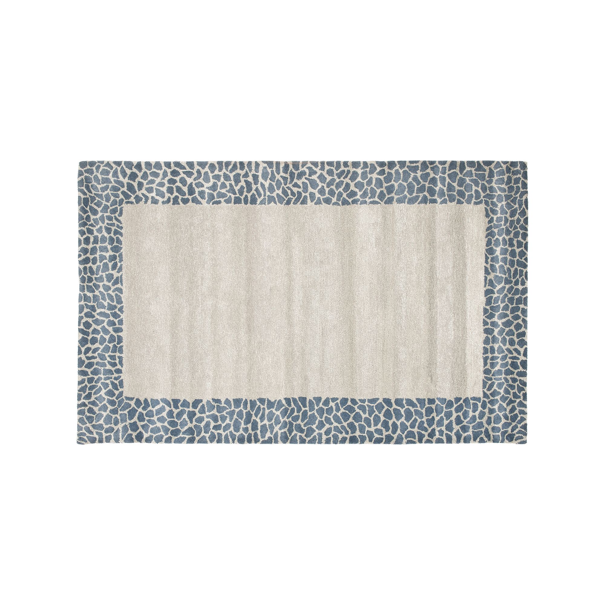Safavieh Soho Framed Rug, Silver Gray