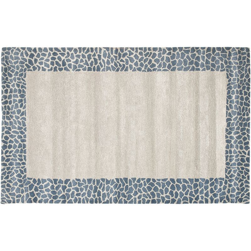 Safavieh Soho Framed Rug, Grey, 5X8 Ft