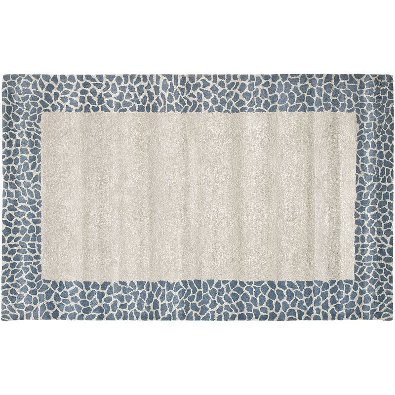 Safavieh Soho Framed Rug, Grey, 5X8 Ft