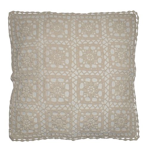 Christina Crochet Throw Pillow