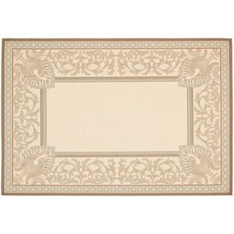 Safavieh Courtyard Vines Indoor Outdoor Rug