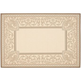 Safavieh Courtyard Vines Indoor Outdoor Rug