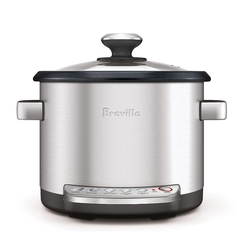 Breville the Risotto Plus 4-qt. Stainless Steel Digital Rice Cooker, Multicolor