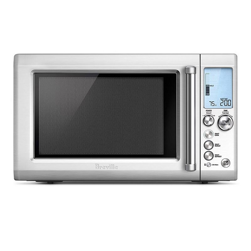 Breville - 1.2 Cu. Ft. Mid-size Microwave - Stainless Steel