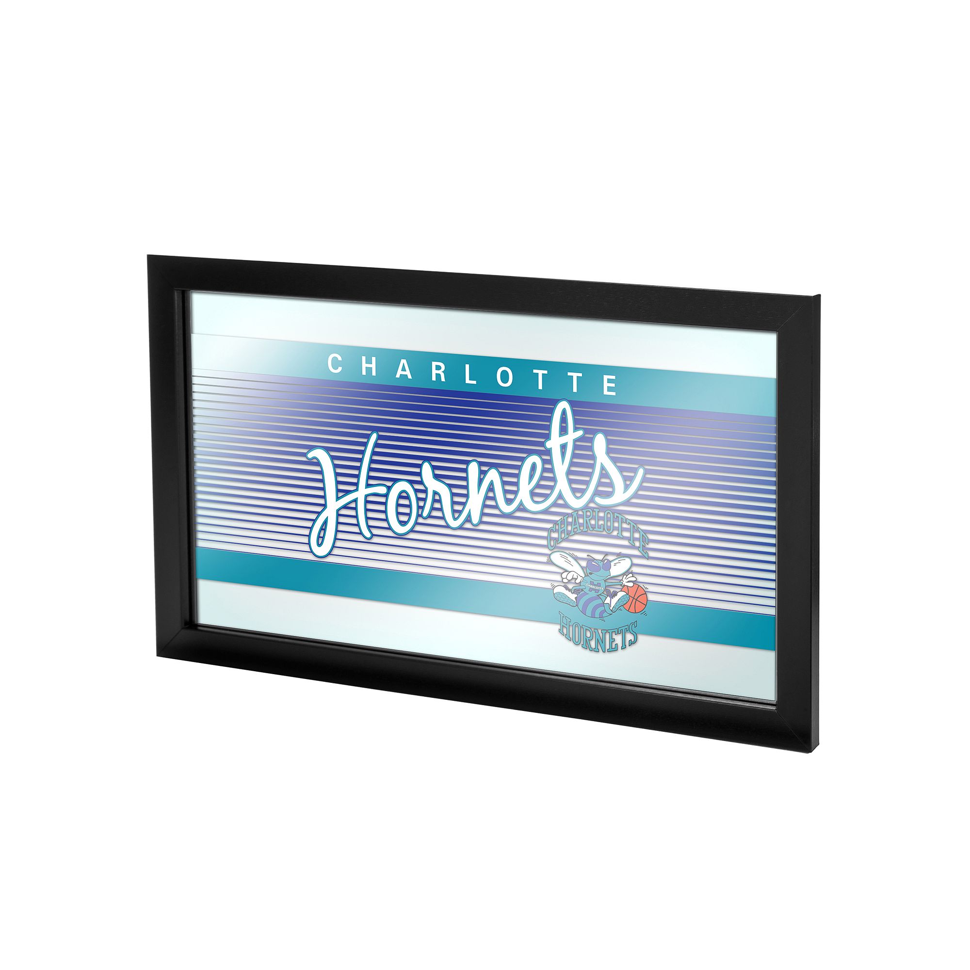 Charlotte Hornets Hardwood Classics Framed Logo Wall Art, Hrn Team