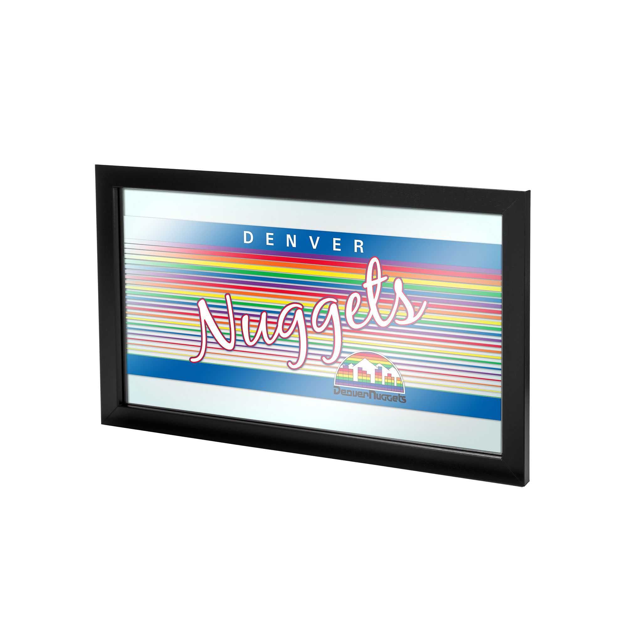 Denver Nuggets Hardwood Classics Framed Logo Wall Art, Nug Team