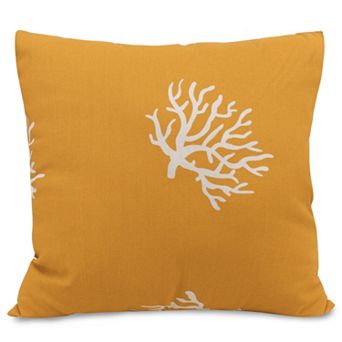 Majestic Home Goods Coral Indoor Outdoor Throw Pillow