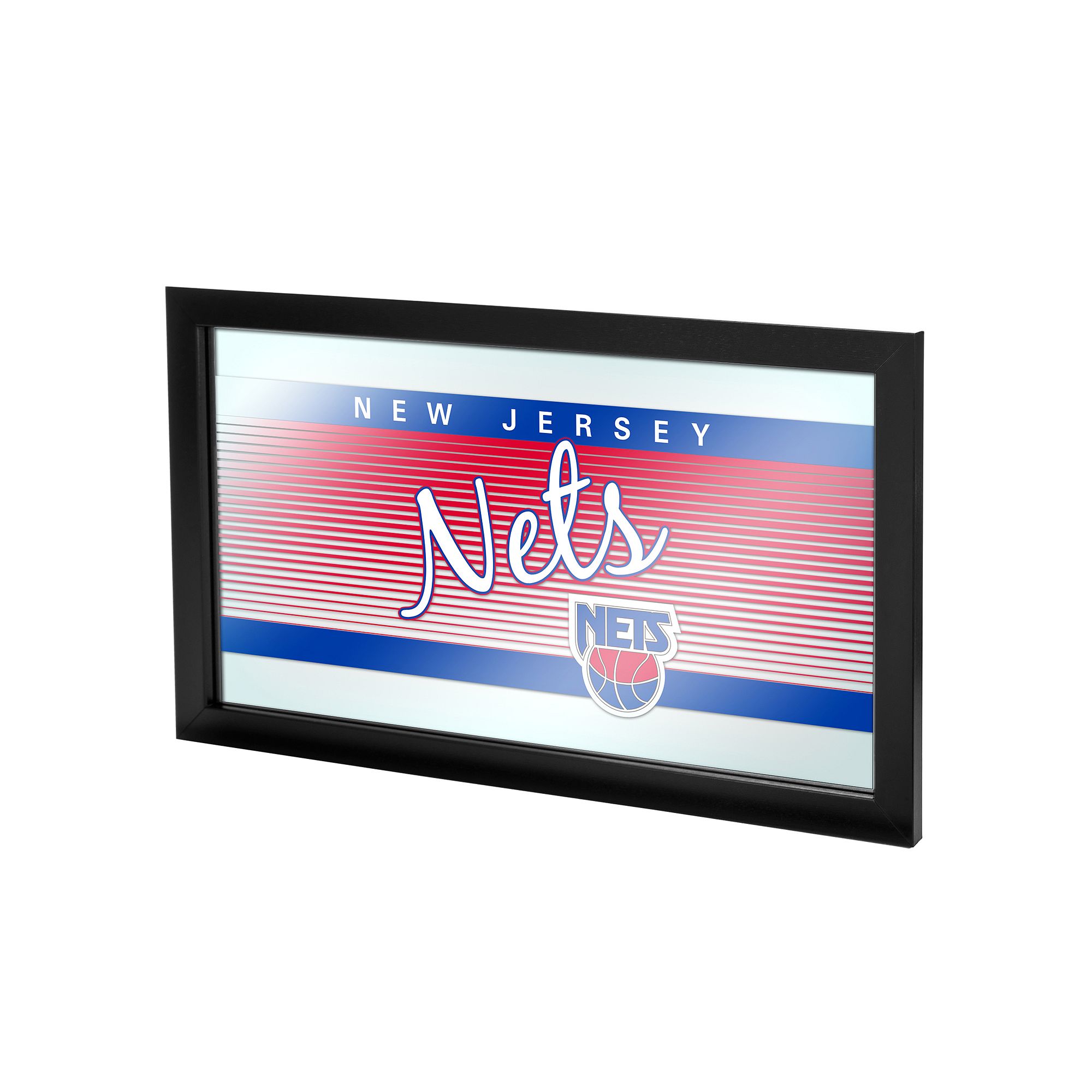 New Jersey Nets Hardwood Classics Framed Logo Wall Art, Team