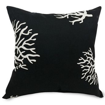Majestic Home Goods Coral Indoor Outdoor Throw Pillow