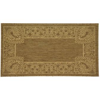 Safavieh Courtyard Peacock Indoor Outdoor Rug