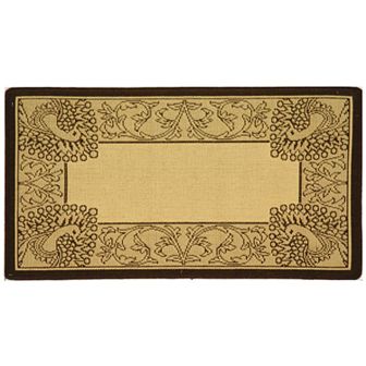 Safavieh Courtyard Peacock Indoor Outdoor Rug