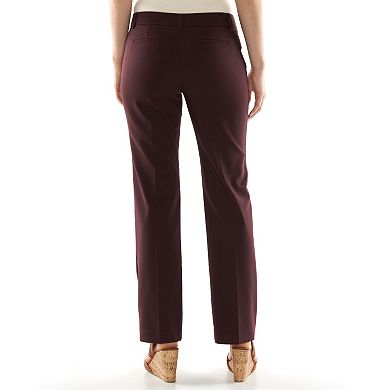 Women's Apt. 9® Torie Modern Fit Straight-Leg Dress Pants