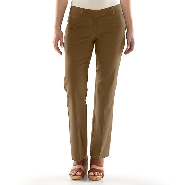 Women's Apt. 9® Torie Modern Fit Straight-Leg Dress Pants