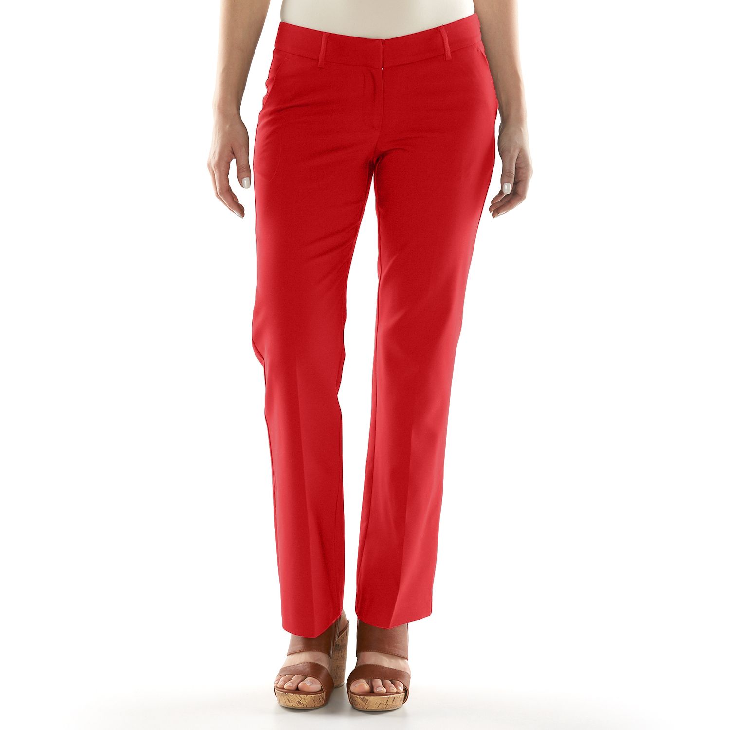apt 9 torie straight leg pants