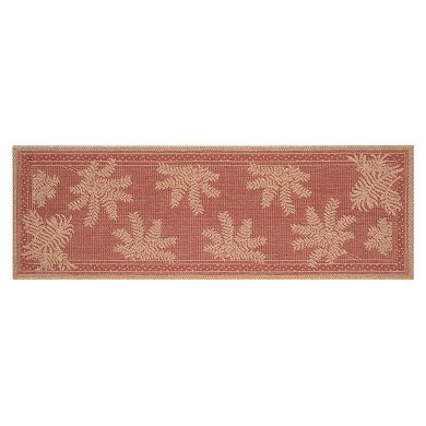 Safavieh Courtyard Leaf Indoor Outdoor Rug